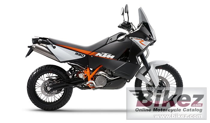 Big KTM 990 adventure r picture and wallpaper from Bikez.com